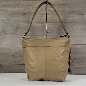 Hobo International Tan Leather Shoulder Bag